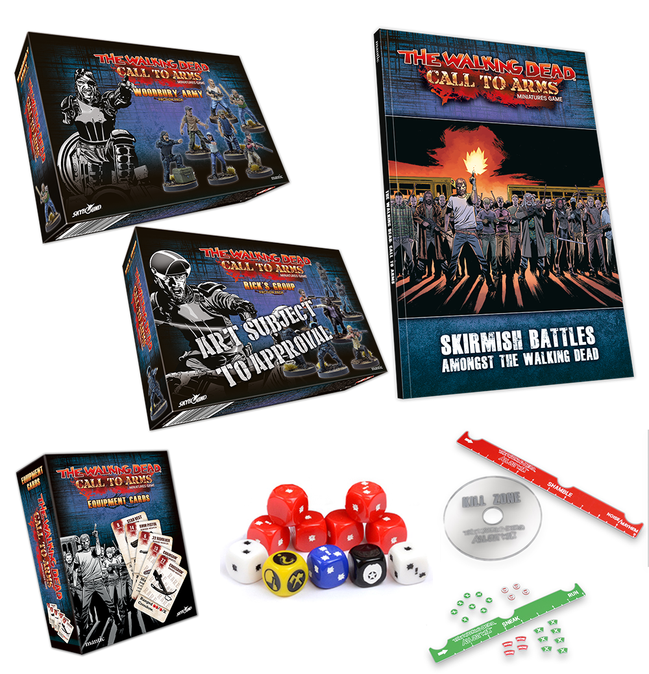 The Walking Dead Call to Arms Prisoner Booster Mantic Games TWD Englisch 