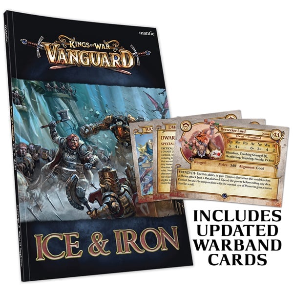 Vanguard: Ice and Iron with updated Warband cards Vanguard: Ice and Iron with updated Warband cards