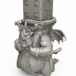 dice holder render