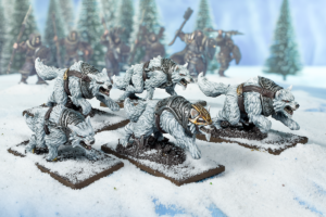 Kings of War Tundra Wolves Troop
