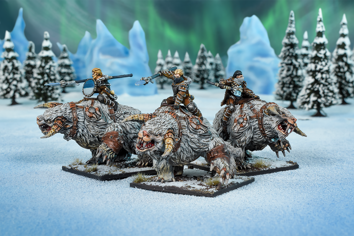 Northern Alliance Frostfang Cavalry Colour Shot