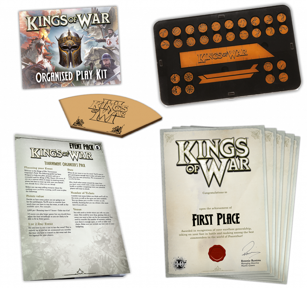 Kings of War Organised Play kit Kings of War Organised Play kit