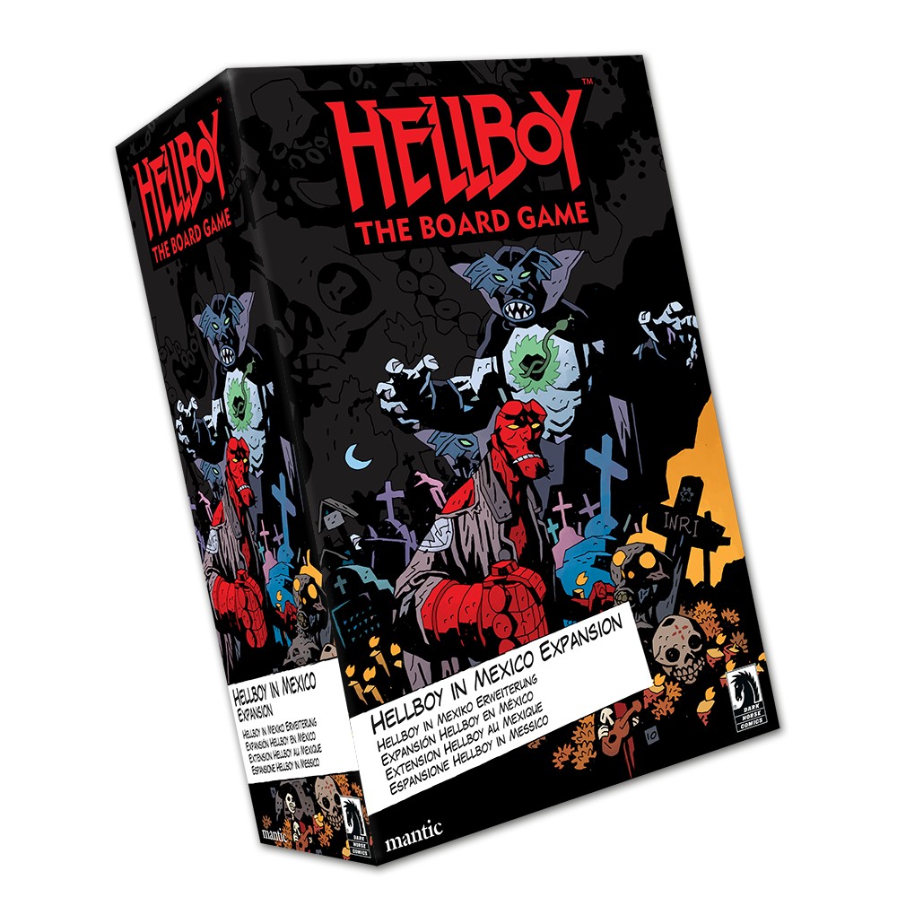 Grab your bottles of tequila and slip into your wrestling outfit because the Hellboy in Mexico expansion is shipping this week! 