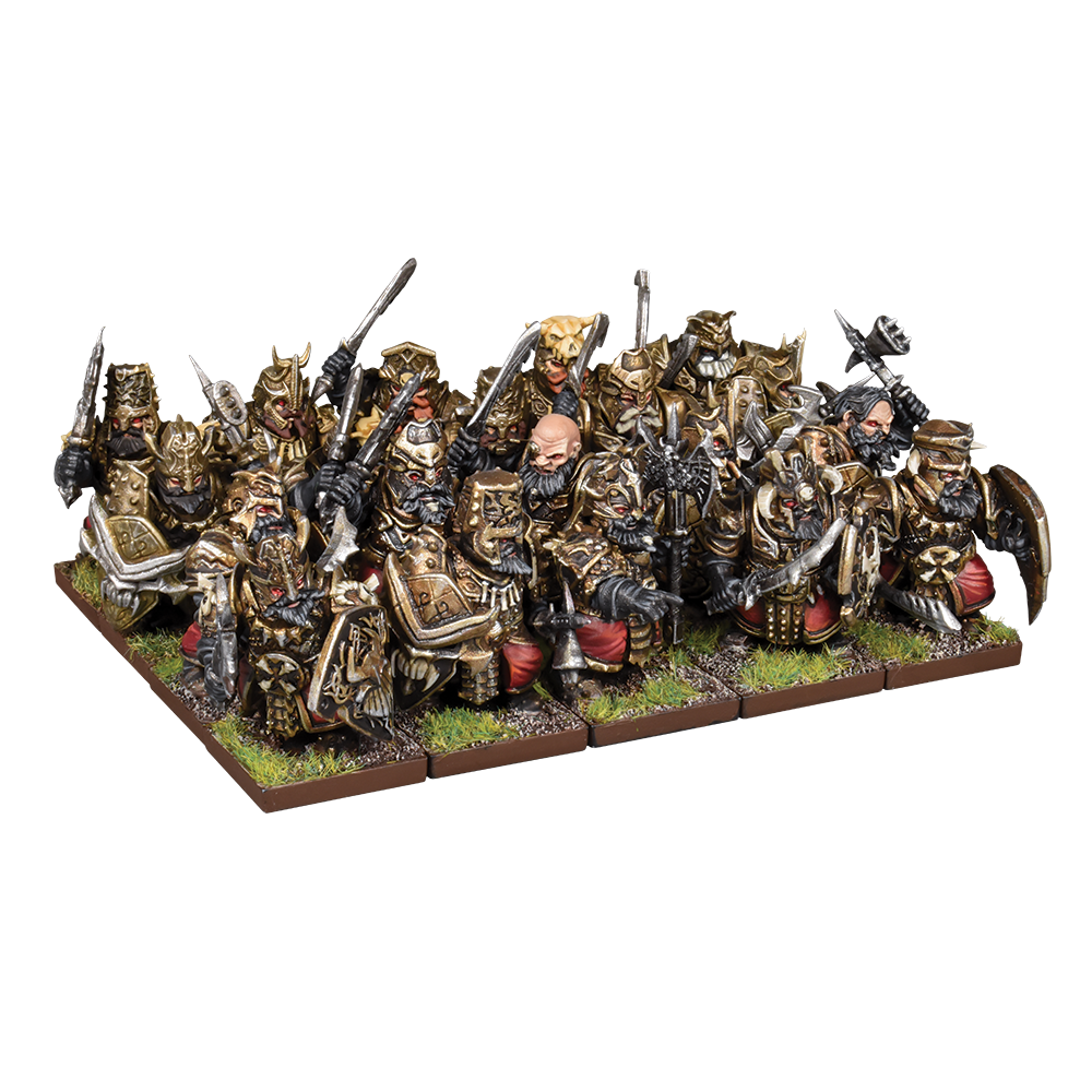 Kings of War Blacksouls Regiment Abyssal Dwarf 