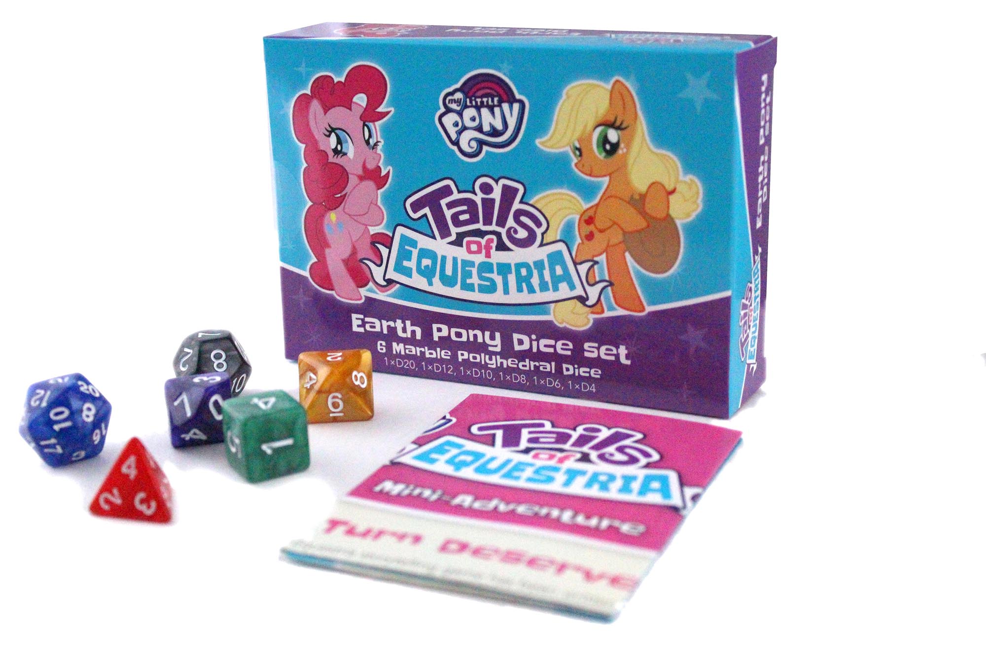 Tails of Equestria: Dice set – Earth Pony