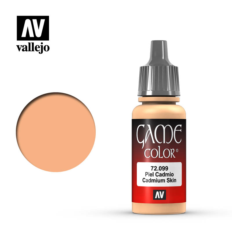 Vallejo Game Color Cadmium Skin Vallejo Game Color Cadmium Skin