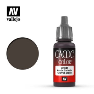 Vallejo Game Color Charred Brown