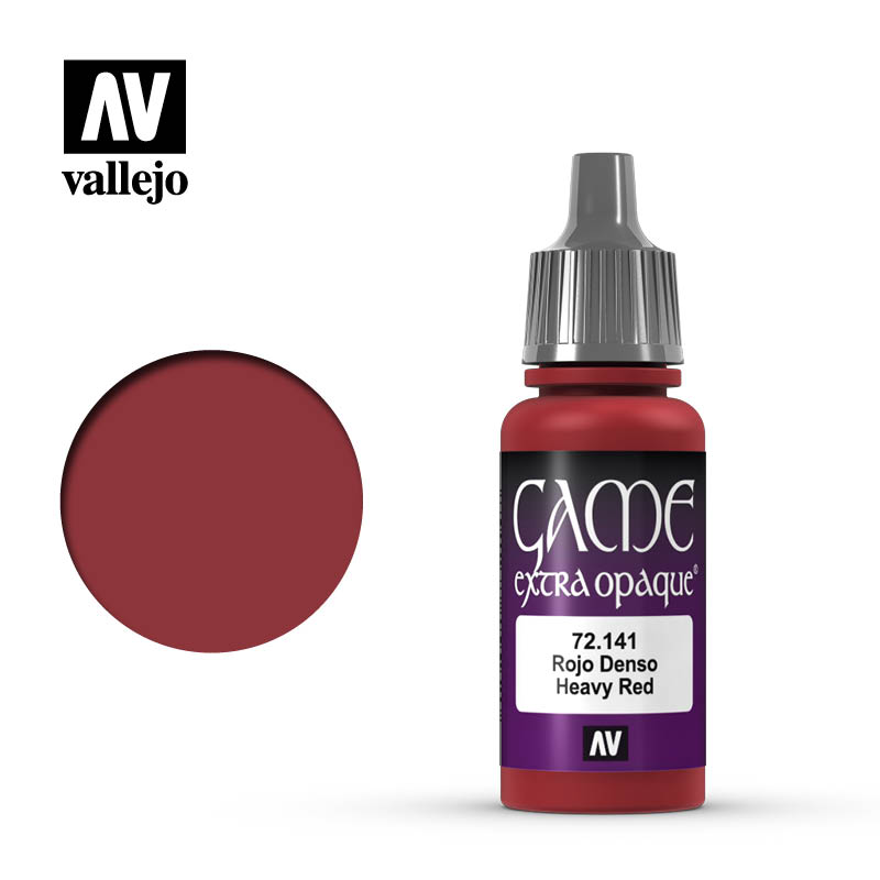 Vallejo Extra Opaque Heavy Red Vallejo Extra Opaque Heavy Red