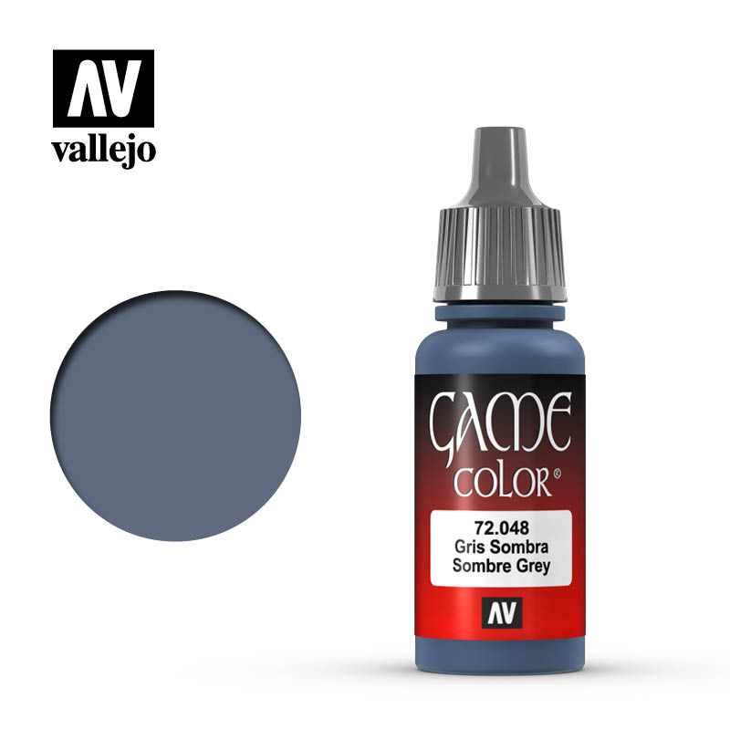 Vallejo Game Color Sombre Grey Vallejo Game Color Sombre Grey