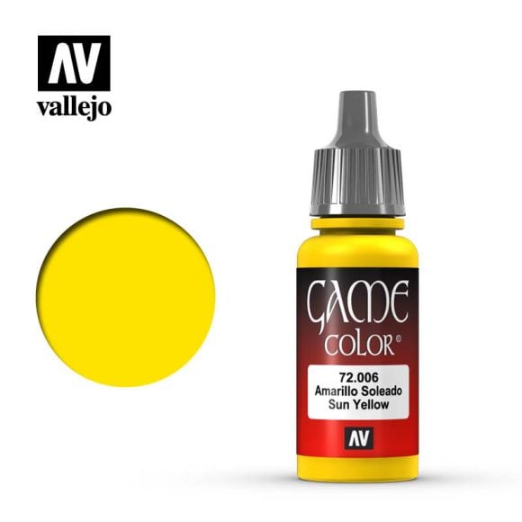 Vallejo Game Color Sun Yellow