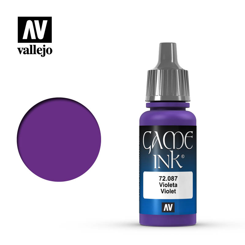 Vallejo Game Ink Inky Violet Vallejo Game Ink Inky Violet