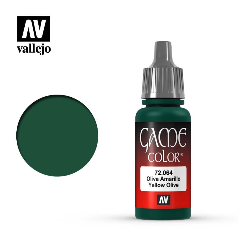Vallejo Game Color Yellow Olive Vallejo Game Color Yellow Olive