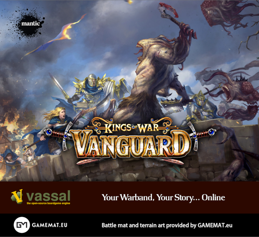 How to play Vanguard using Vassal Mantic Games