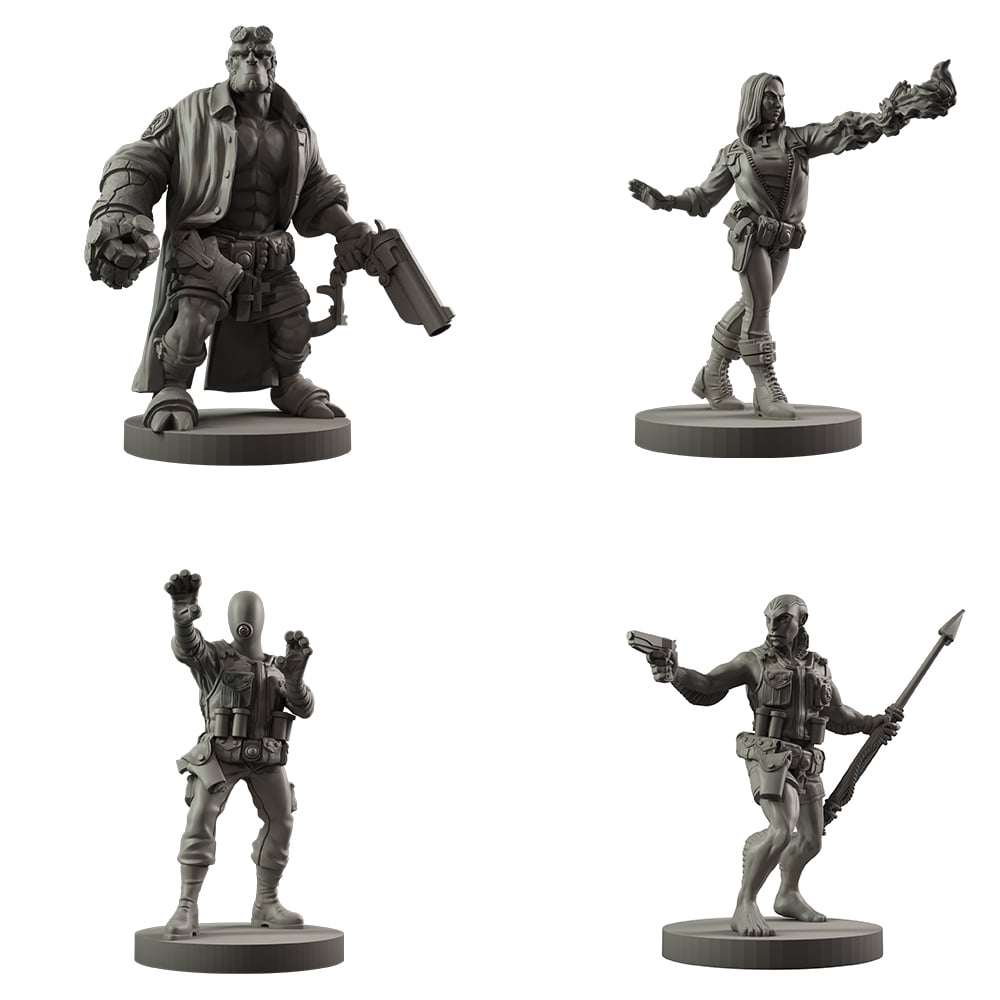 Resin Hellboy: The Board Game Core Agents Resin Hellboy: The Board Game Core Agents