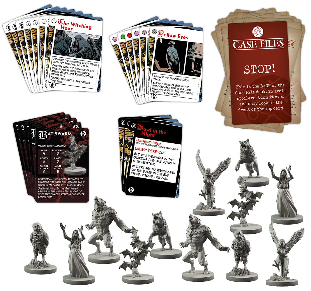 Hellboy: The Board Game – BPRD Archives Expansion Gallery Image 1