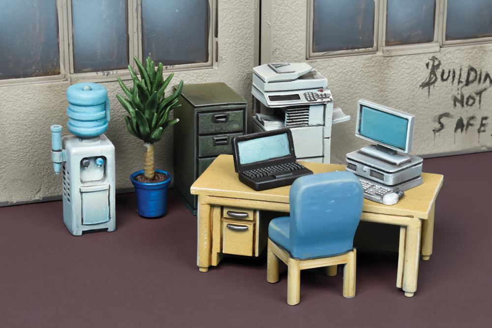 Office desk/DECOR/scenery/mantic terrain crate p165