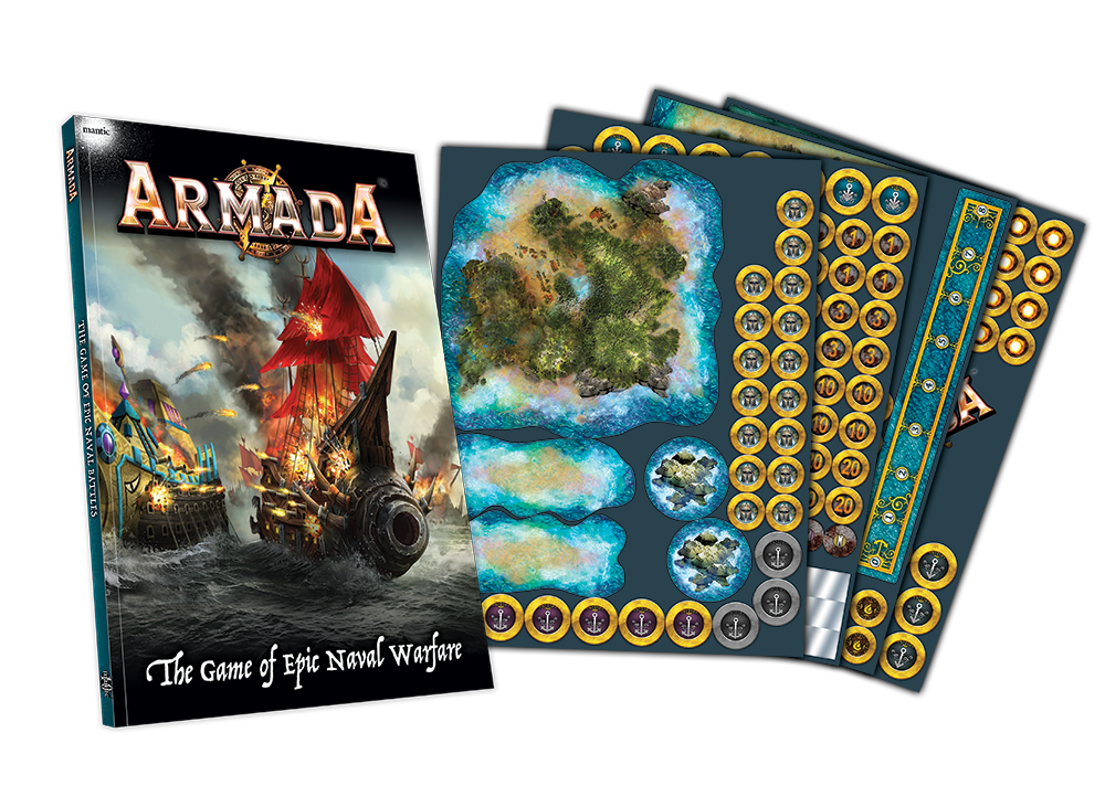 KINGS OF WAR: ARMADA – THE GAME OF EPIC NAVAL WARFARE - Mantic Games