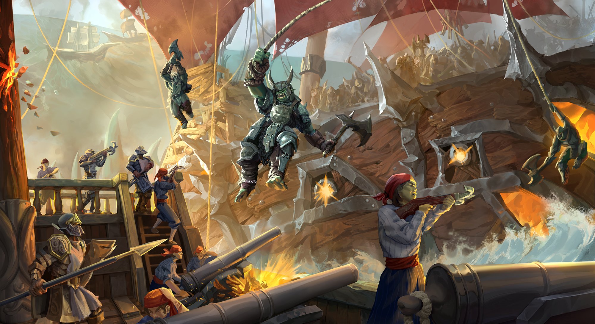 KINGS OF WAR: ARMADA – THE GAME OF EPIC NAVAL WARFARE Featured Image