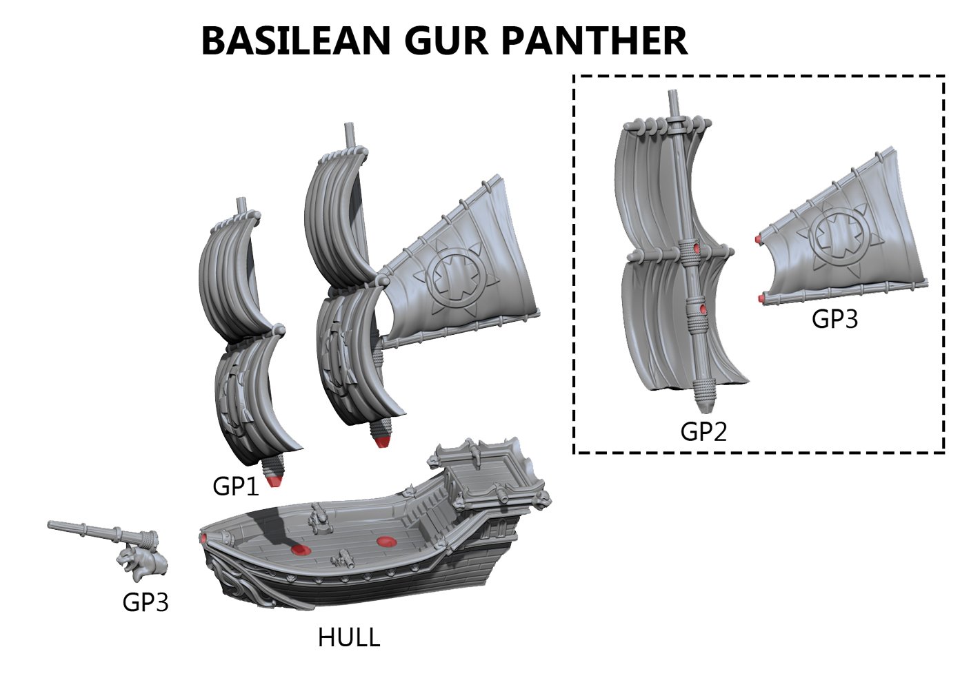 Basilean Gur Panther Assembly Instructions