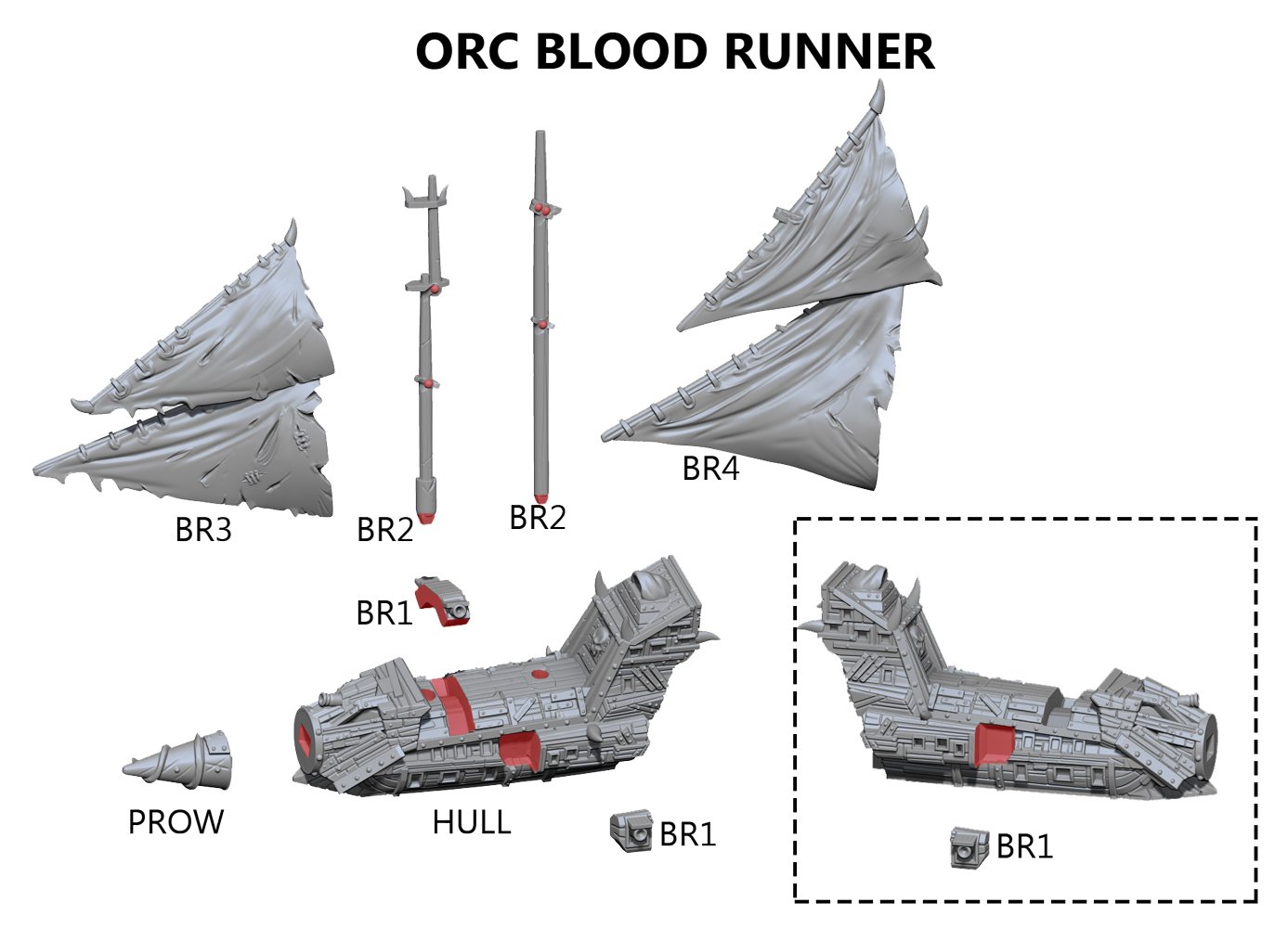 Orc Blood Runner Assembly Instructions