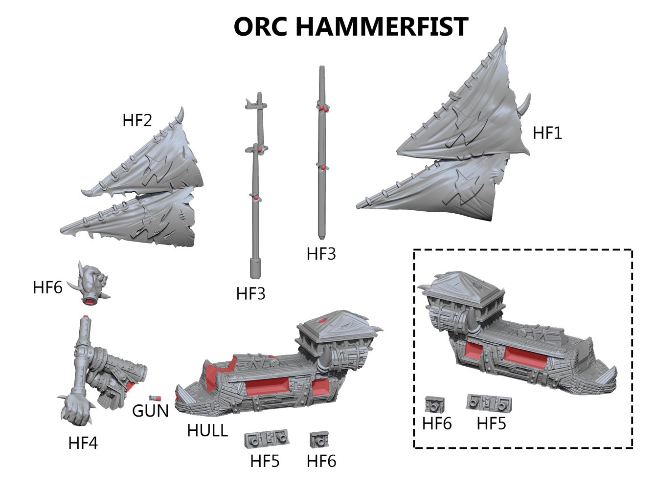 Orc Hammerfist Assembly Instructions Orc Hammerfist Assembly Instructions