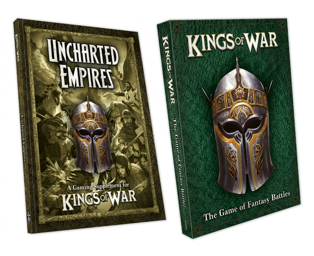 Kings of War Third Edition Rulebook and Uncharted Empires Bundle Kings of War Third Edition Rulebook and Uncharted Empires Bundle