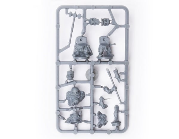 Dwarf Ironbelcher Crew Plastic Frame (Mantic Direct) Dwarf Ironbelcher Crew Plastic Frame (Mantic Direct)