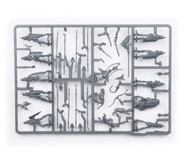 Elves Spearmen Command Troop Plastic Frame (Mantic Direct) Elves Spearmen Command Troop Plastic Frame (Mantic Direct)