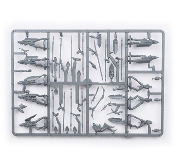 Elves Spearmen Troop Plastic Frame (Mantic Direct) Elves Spearmen Troop Plastic Frame (Mantic Direct)