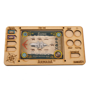 Armada MDF Ship Card Tray Mantic Direct