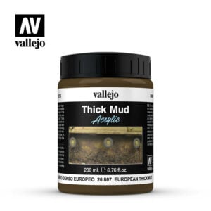 Vallejo European Thick Mud Weathering Effects 200ml
