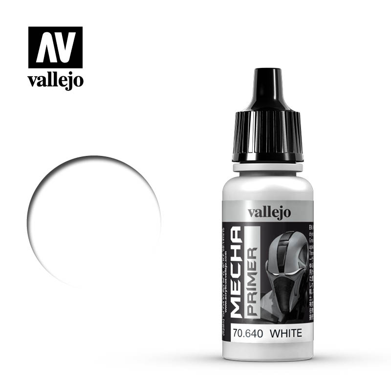 Vallejo Mecha Color 60ml White Primer Vallejo Mecha Color 60ml White Primer