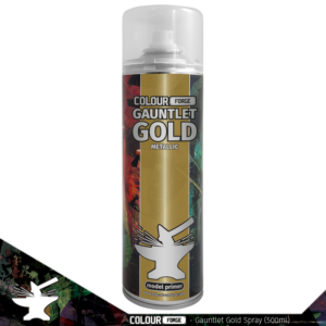 Colour Forge Gauntlet Gold Spray 500ml UK ONLY