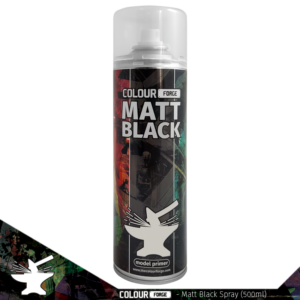 Colour Forge Matt Black Spray (500ml) (UK ONLY)