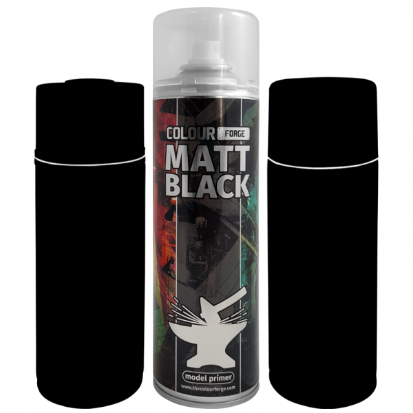 Colour Forge Matt Black Spray 500ml comparison