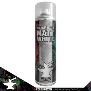 Colour Forge Matt White Spray 500ml UK ONLY
