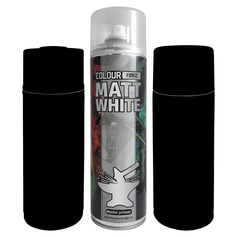 Colour Forge Matt White Spray 500ml comparison