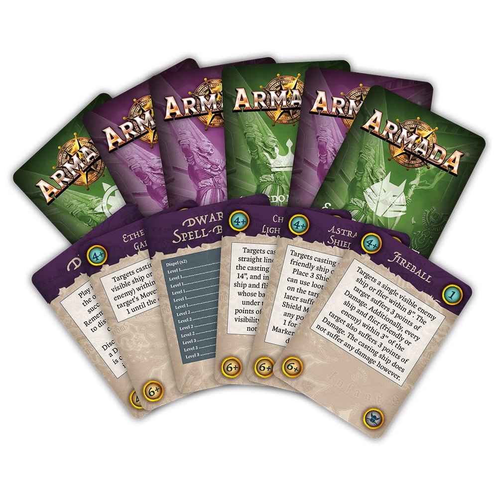 Armada Magic Cards