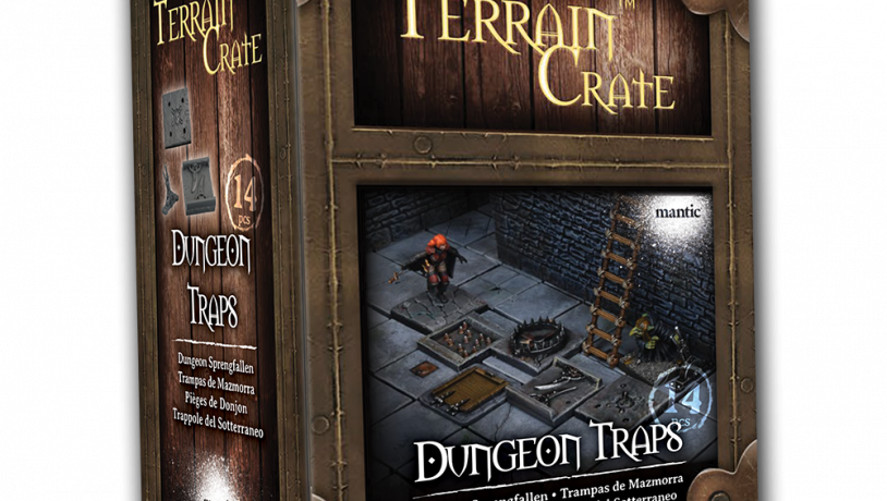 DUNGEON TRAPS TERRAIN CRATE IN STOCK NOW MANTIC GAMES 