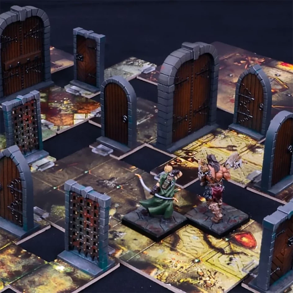 Fantasy Terrain: Dungeon Doors - Mantic Games