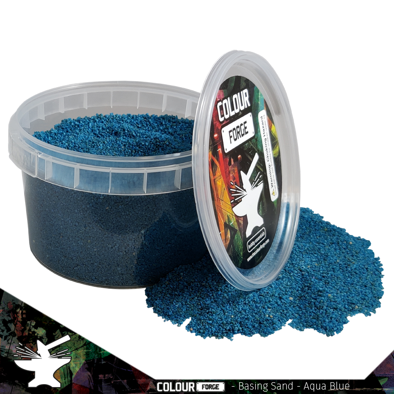 Colour Forge Basing Sand – Aqua Blue (275ml)