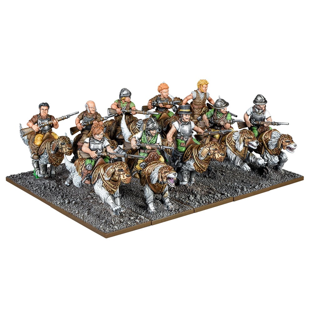 Halfling Cavalry Regiment with Guns Halfling Cavalry Regiment with Guns