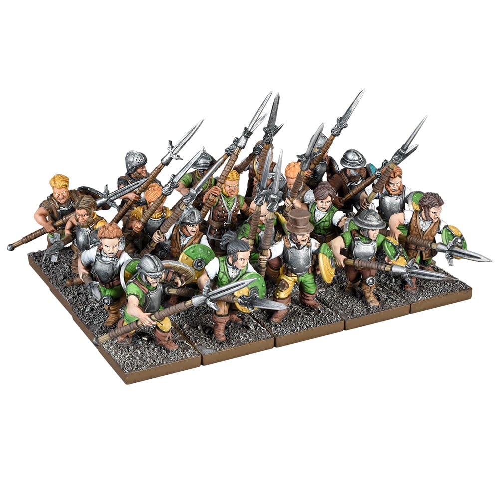 Halfling Infantry Regiment with Spears Halfling Infantry Regiment with Spears