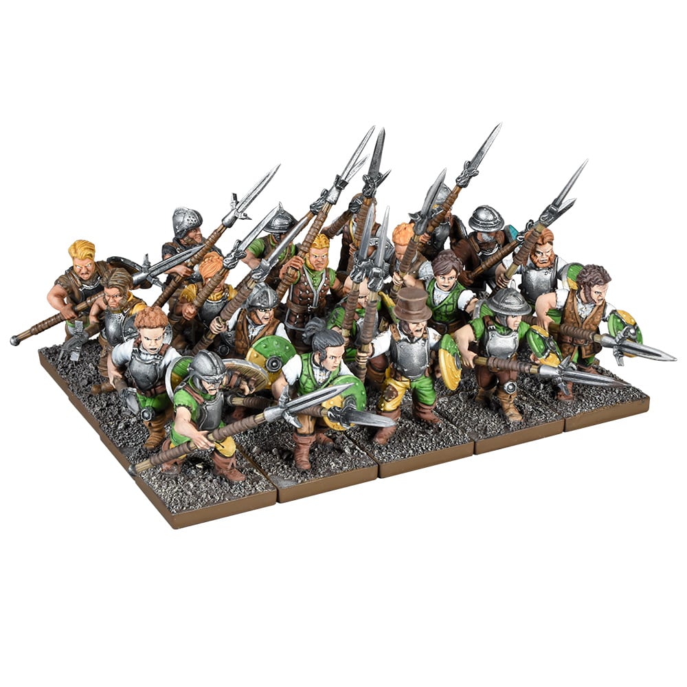 Halfling Infantry Regiment with Spears