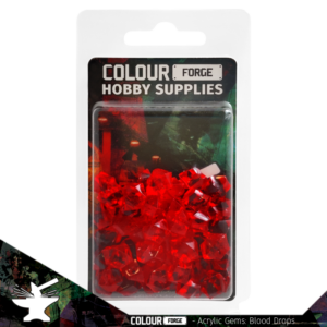 Colour Forge Acrylic Gems: Blood Drops