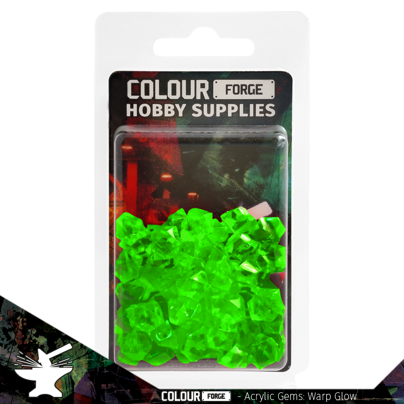 Colour Forge Acrylic Gems: Warp Glow