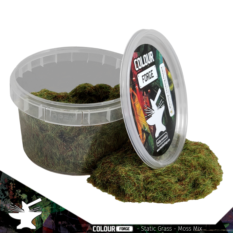 Colour Forge Static Grass – Moss Mix 275ml