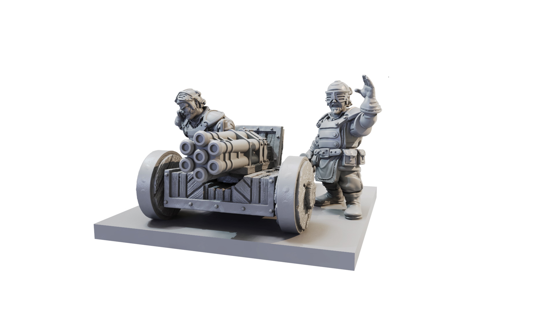 Halfling Howitzer Render 2