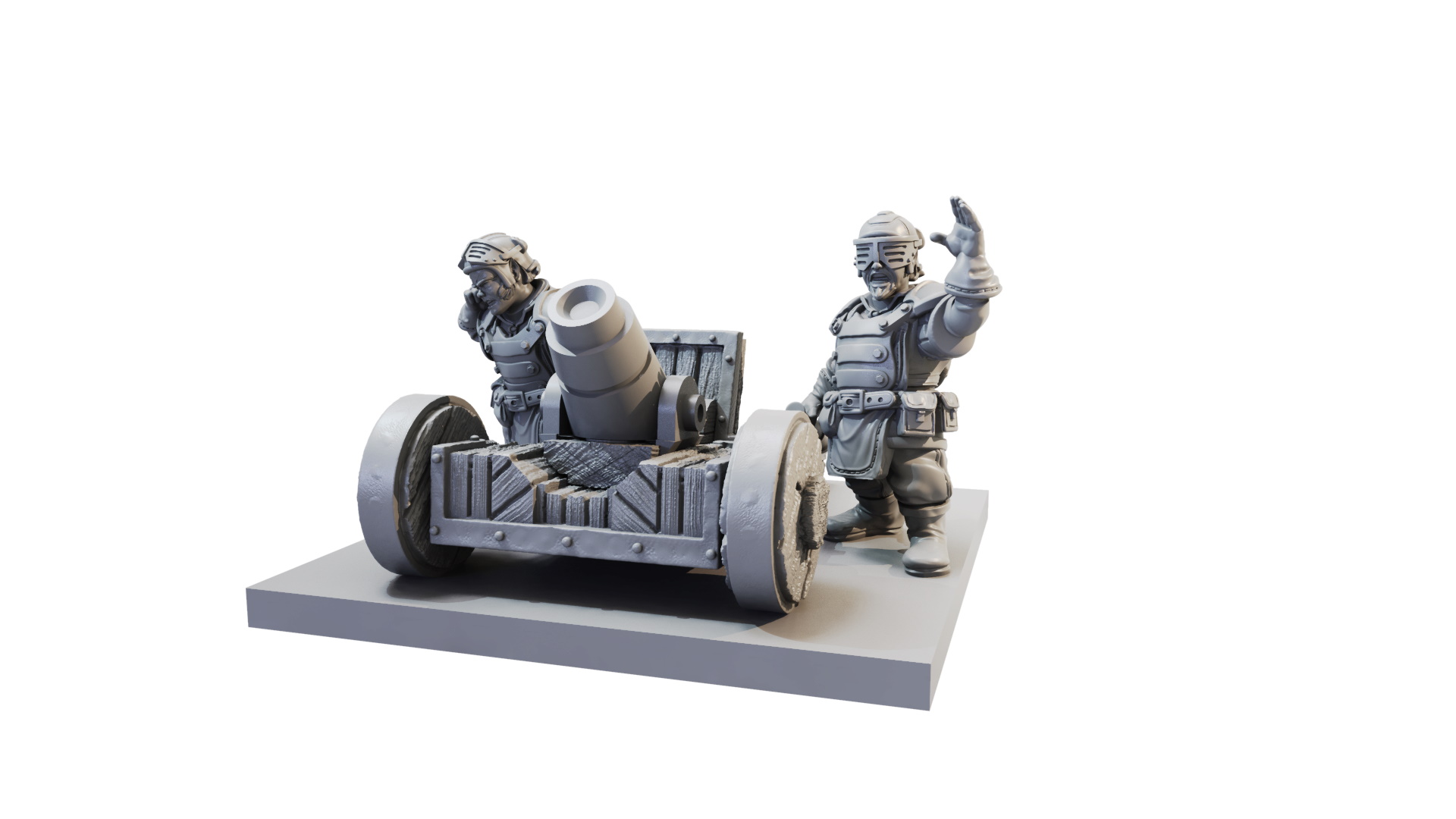 Halfling Howitzer Render 3