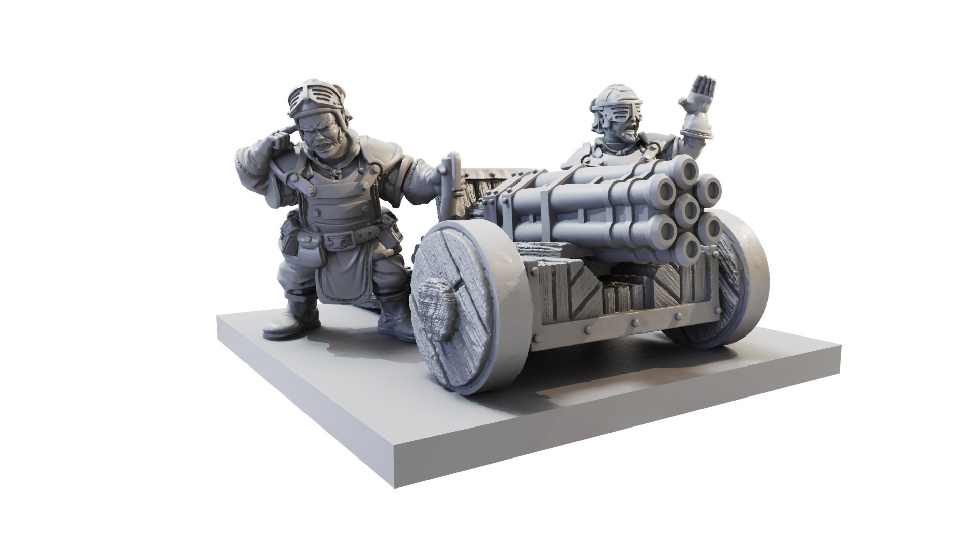 Halfling Howitzer Render